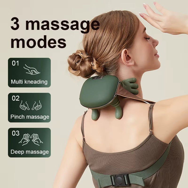 Premium Shiatsu Neck & Shoulder Massager with Heat