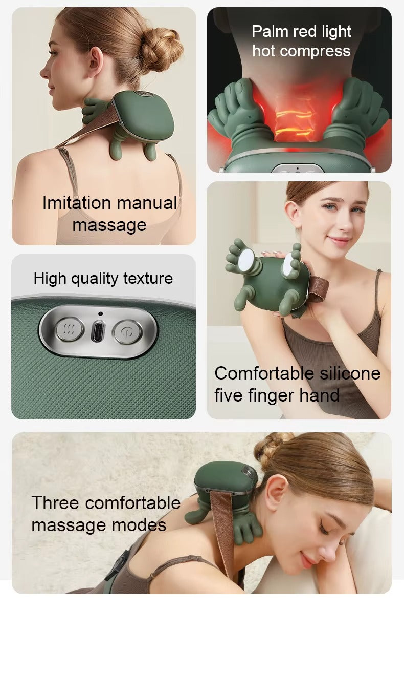 Premium Shiatsu Neck & Shoulder Massager with Heat