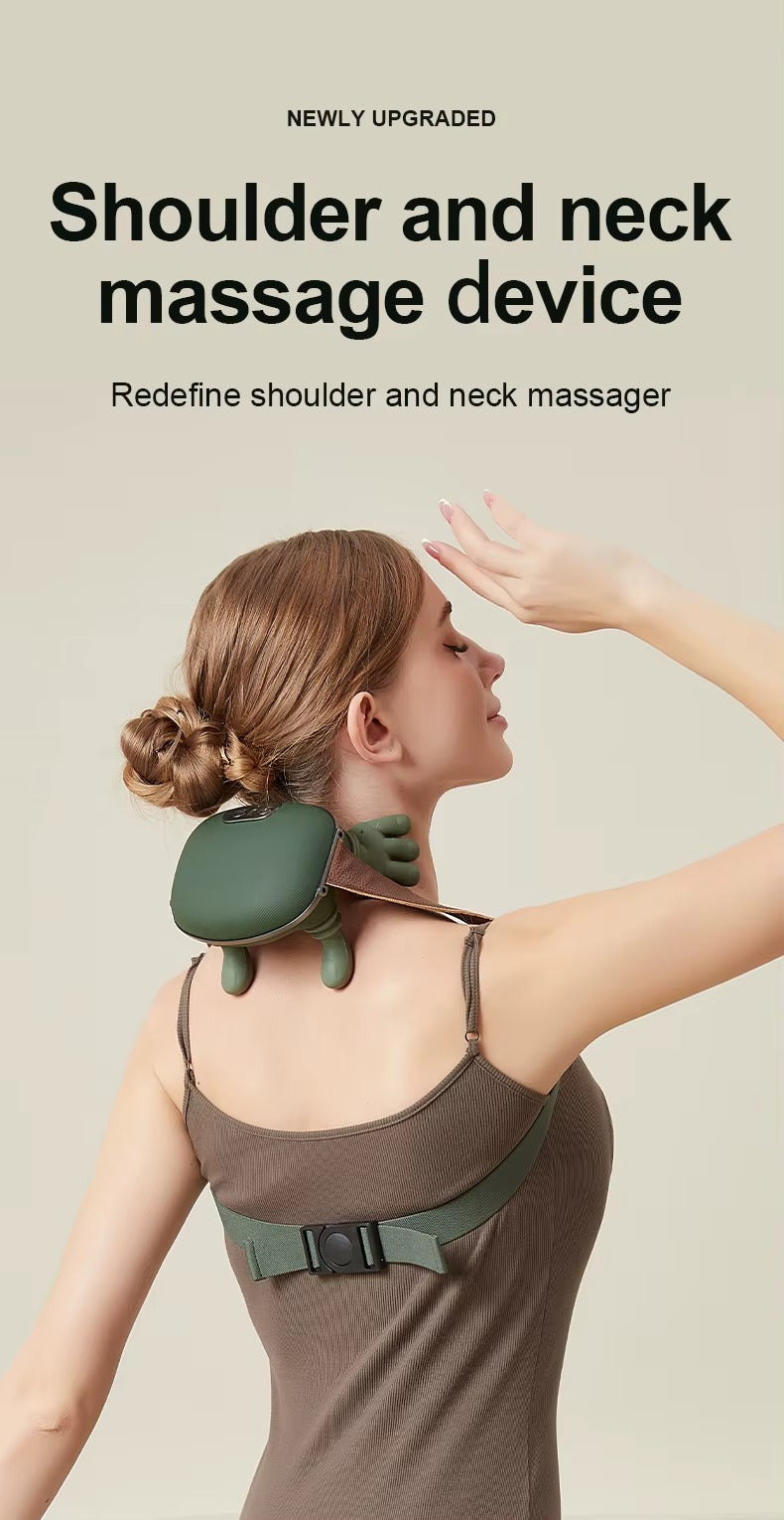 Premium Shiatsu Neck & Shoulder Massager with Heat